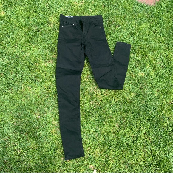 black mid rise jeans - Picture 2 of 2